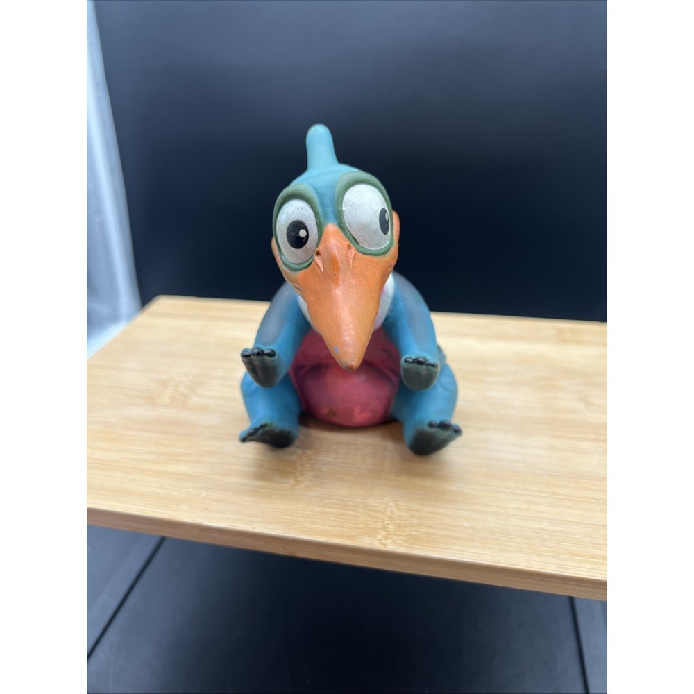 Vintage 1988 Pizza Hut Land Before Time Petrie Dinosaur Vinyl Hand Puppet Figure